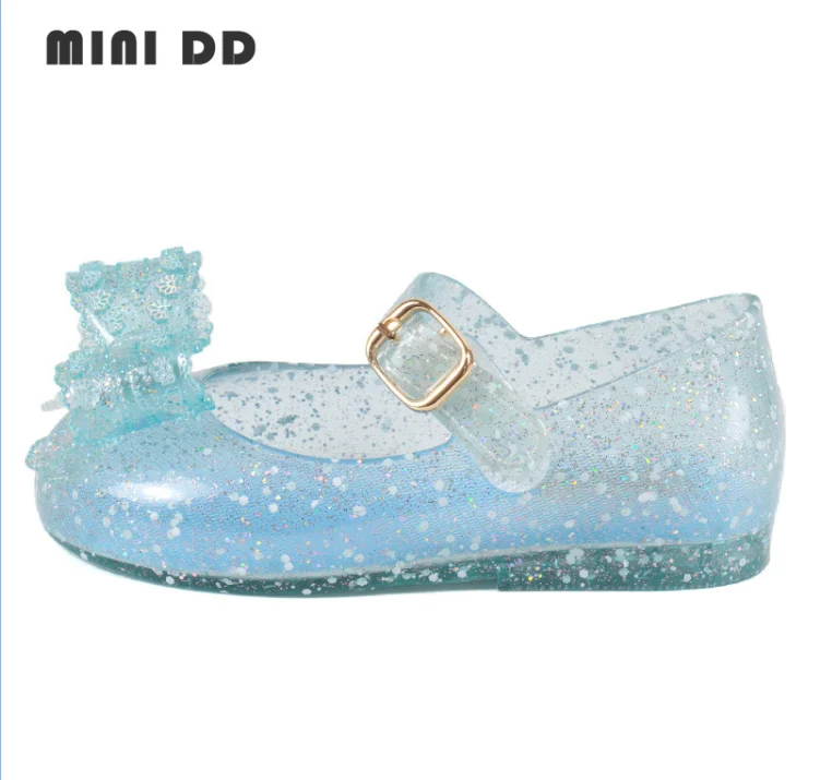 MINI DD Toddlers Flat Sandals Summer Wholesale Children Footwear Kids Sandals Summer 2022 Girl Shoe High Quality Jelly Shoes