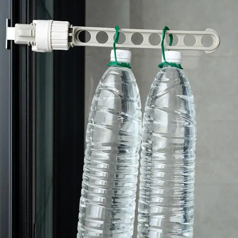 Hot Sale 8 Holes Portable Space Saving Window Frame Hanger Travel Hotel Clothes Rack