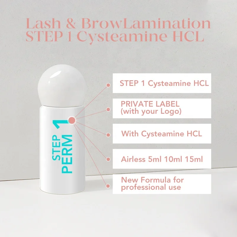 Odor Free Eyelash Lift  vegan Fast Perming 5-8min perm lash lift Thioglycolic Acid free CYSTEAMINE formula Lash brow Lift Kit