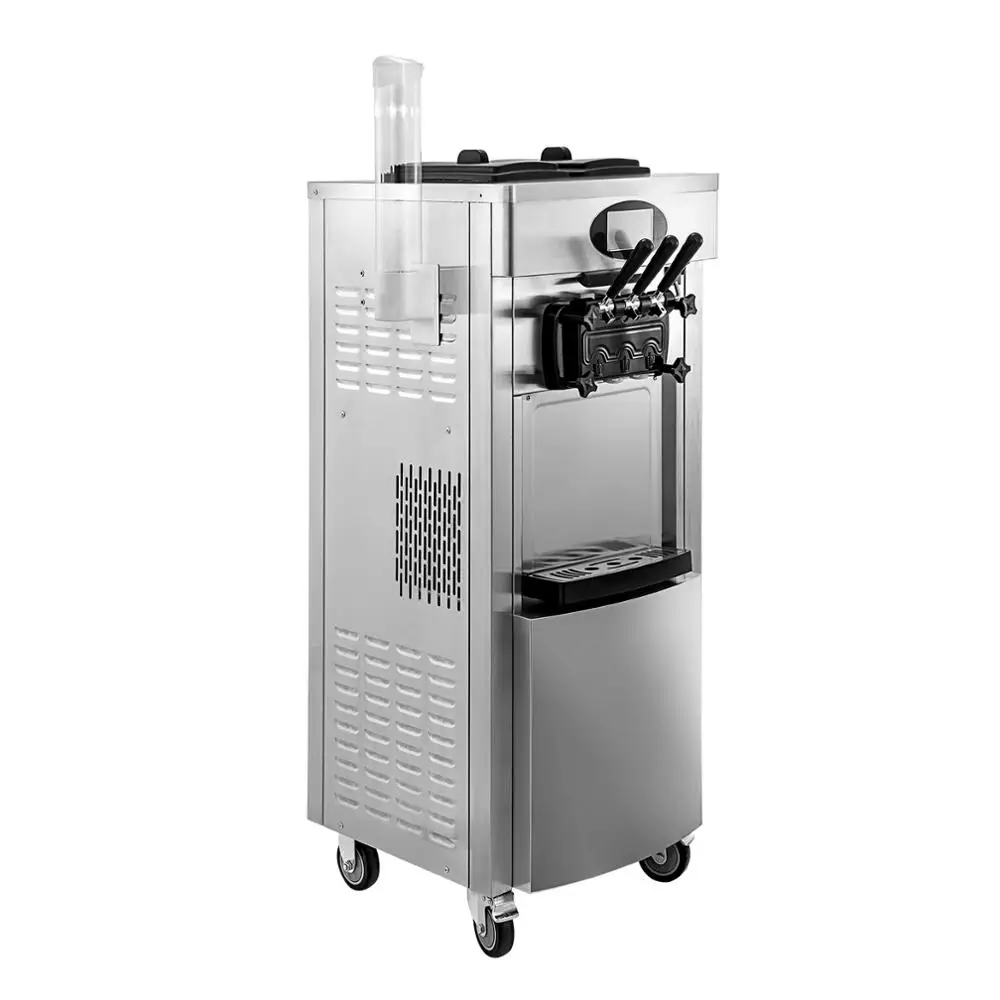YKF-8228H напрямую с фабрики поставки машина мороженого/3 вкусов агрегат для производства мягкого мороженого