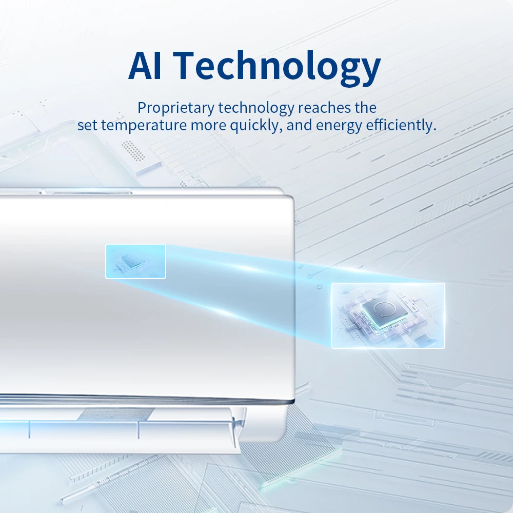 Puremind OEM 9000Btu Mini Split Air Conditioner Wall Mounted Inverter Cooling Fast Wifi Control Cheap Price R32 R410A R290 R454B