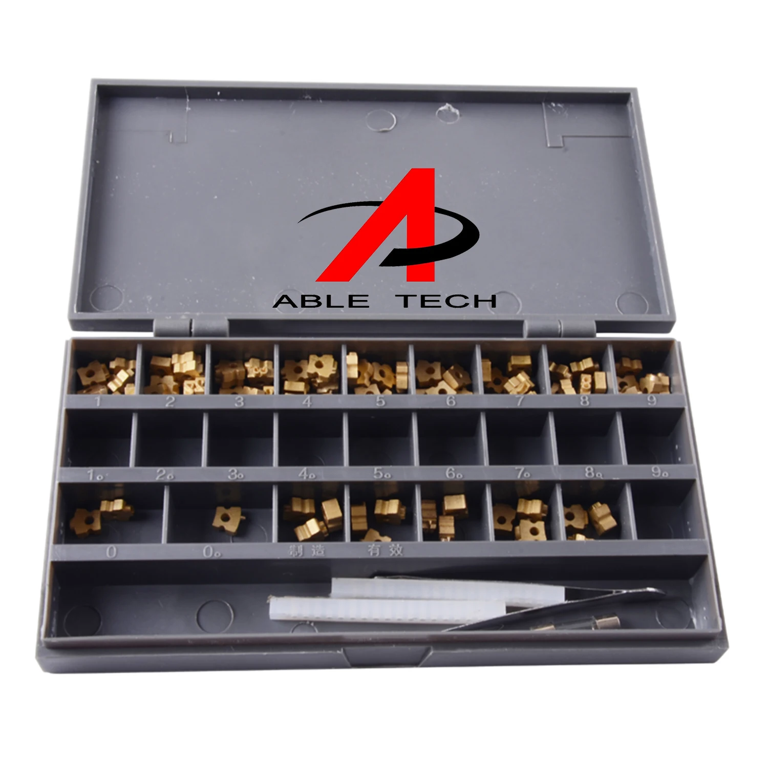 brass letters for hot stamping 3mm 3.5mm 6.8mm coding printer date machine font brass hot stamping letters