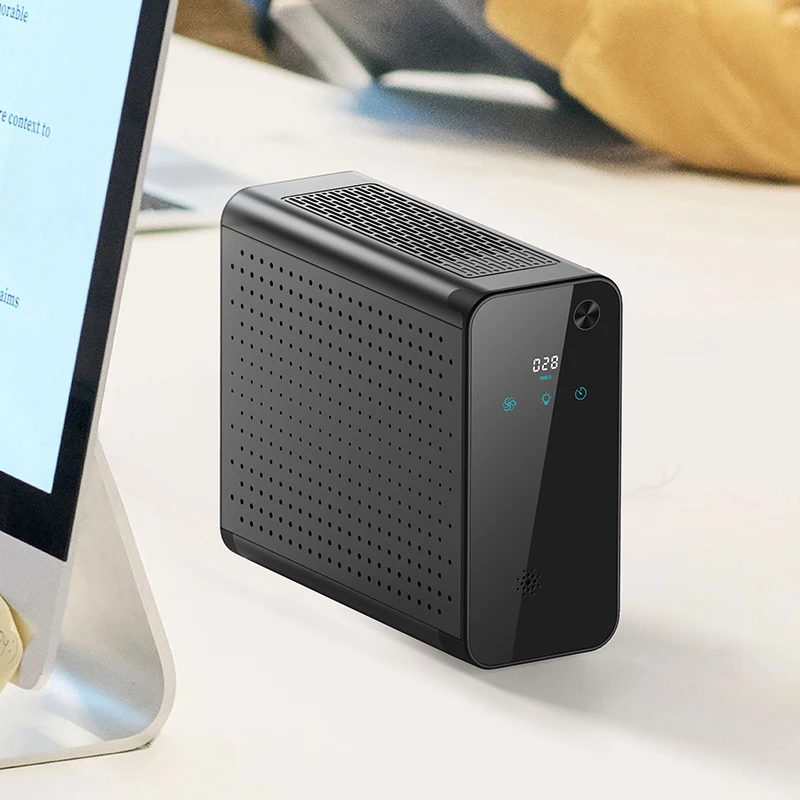  E-H1 умный датчик PM2.5 мониторинг UVC Hepa-фильтр домашний очиститель воздуха