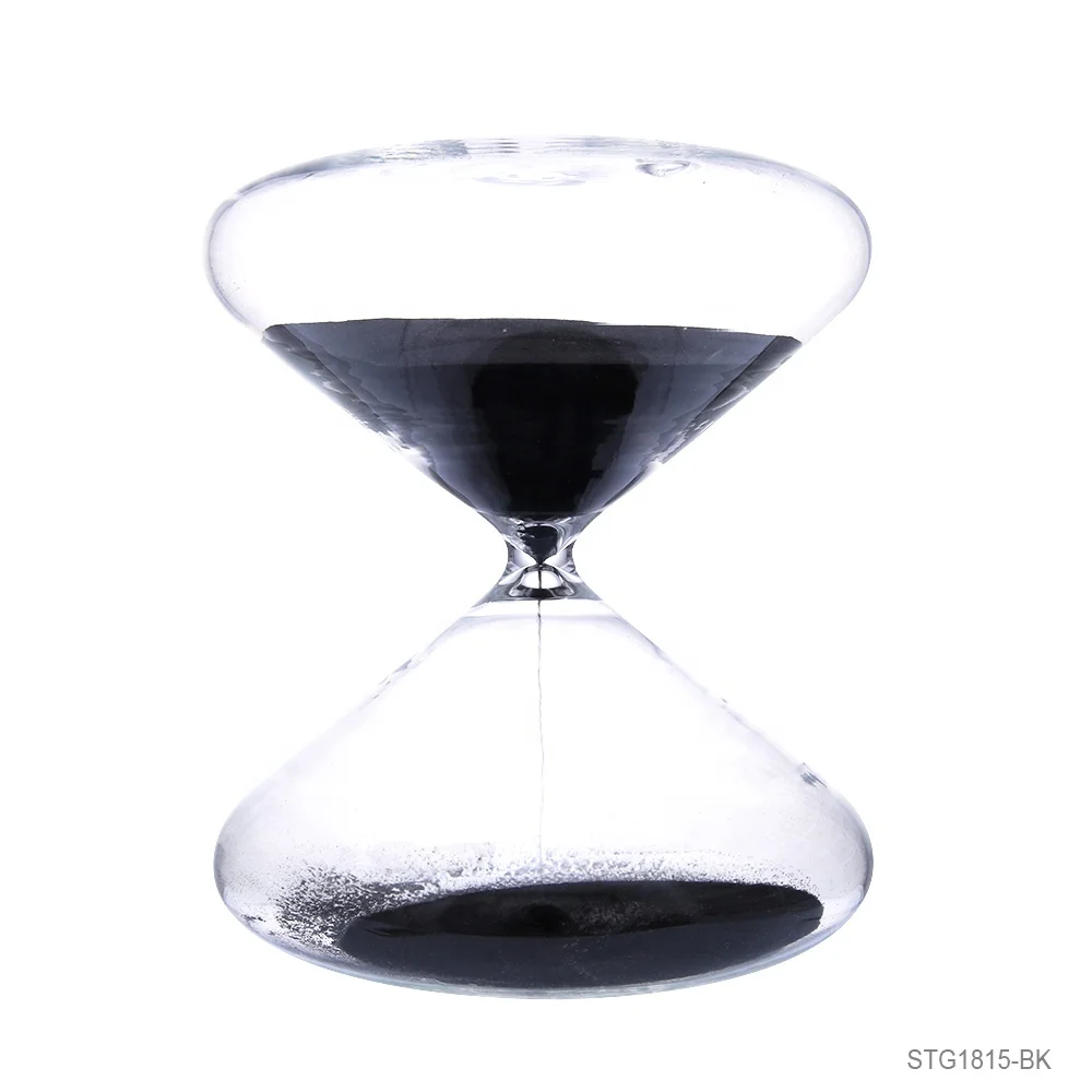 promotional gifts new shape 5 mins electriplated colored sand 30 mins normal sand high borosilicate glass sand timer