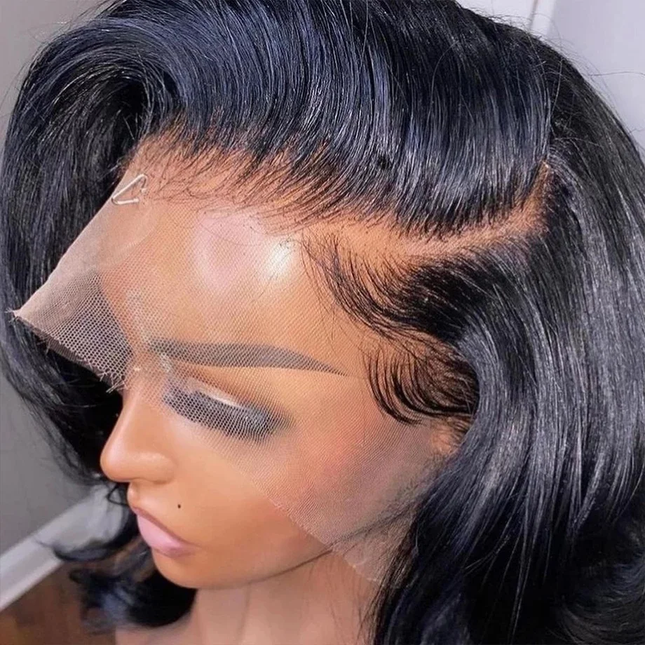 KBL skin like 13*4 hd lace frontal wigs vendors, 250% 180% 150% density  wigs human hair lace front Brazilian hair wig