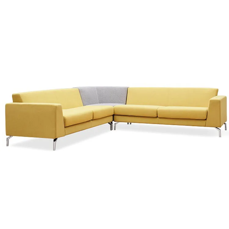 Suede sofa Leather Lounge Suite And Lobby Fabric Sofa Modular Couch l shape sofa set modern frank furniture settee