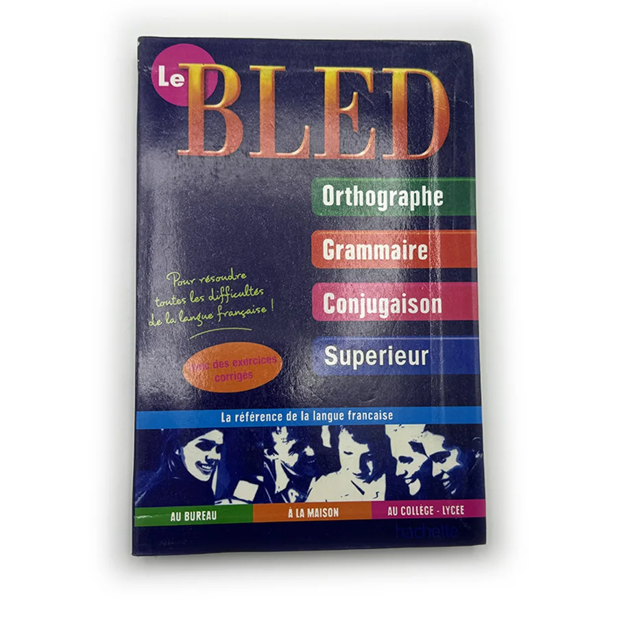 Cheap School Learning Books Softcover Africa Dictionary Custom Textbook French Dictionary