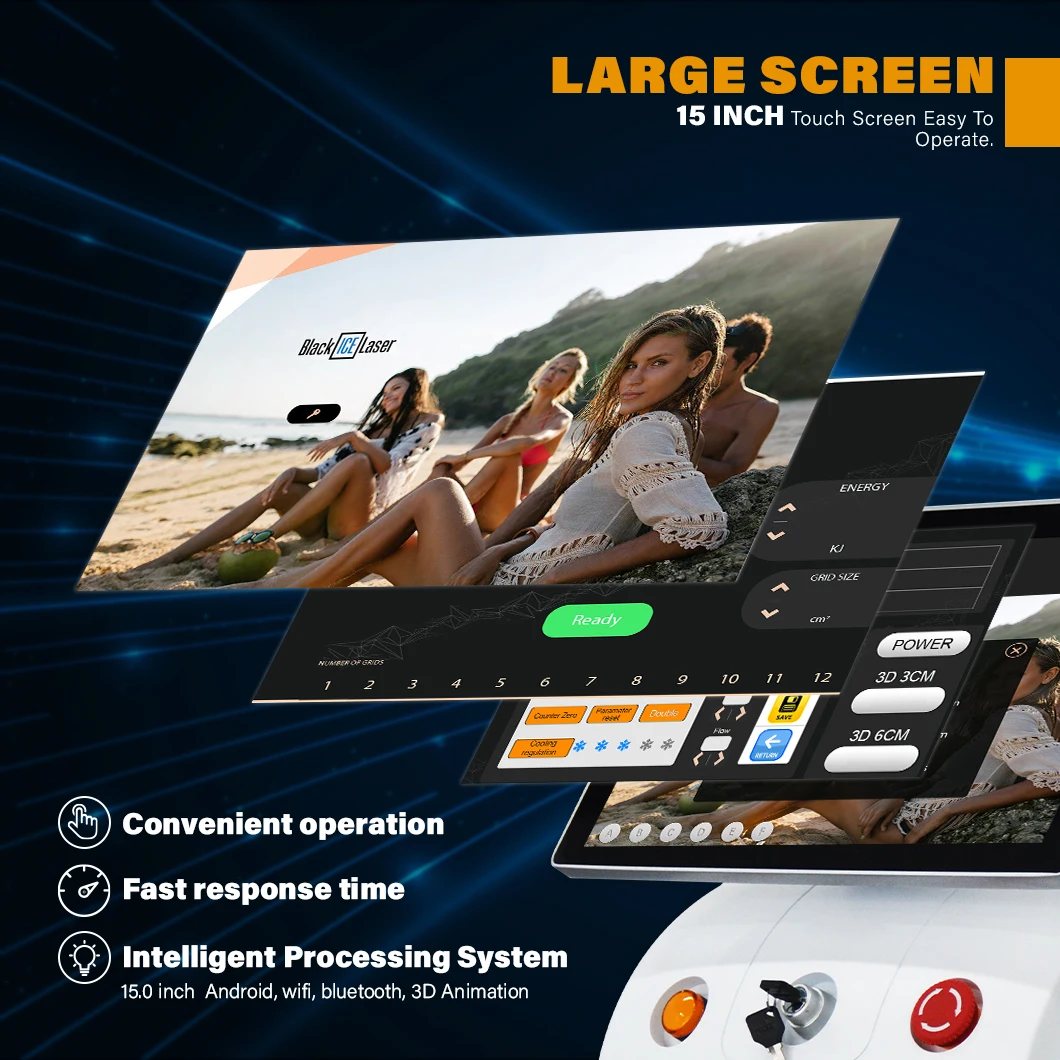 755 1064 808 Big Power diodo lazer hair removal professional beauty equipment price diode laser hair removal machine