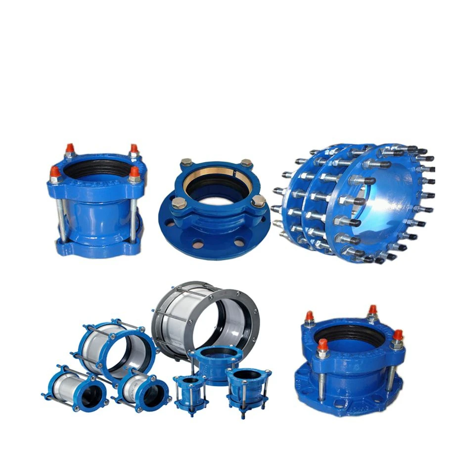 ZFJ sleeve type Dresser Coupling Ductile Iron Universal Flexible Connection Dresser Pipe Coupling Joint for Pvc Pipe