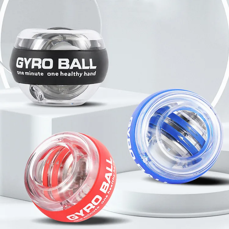 Wholesales Wrist Trainer Ball Custom Logo Printed No Led Wrist Gyro Ball For Hand Exercise