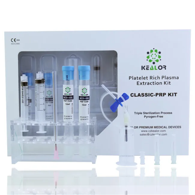 Acd a anticoagulant gel prp syringe plasma rico en plaquetas prp kit