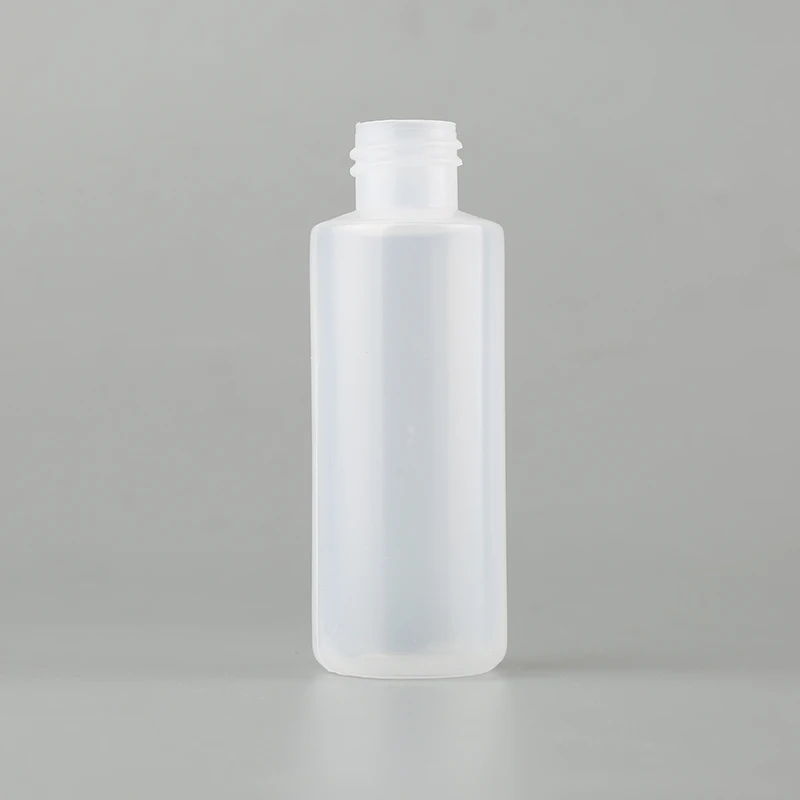Translucent plastic medicine bottle 50ml round bottle OEM liquid medicine plastic bottle