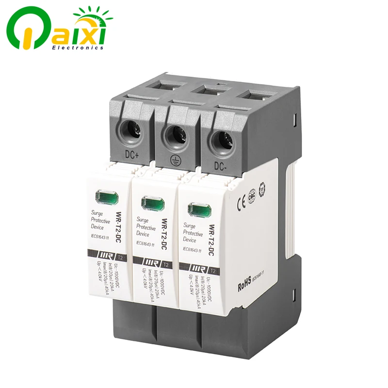 
Устройство защиты от перенапряжения постоянного тока SPD 1000 в 20 ка 40 кА 