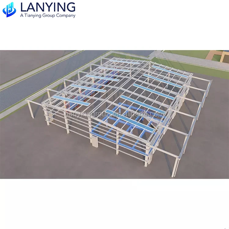 Low Cost Prefabricated Steel Warehouse Structure