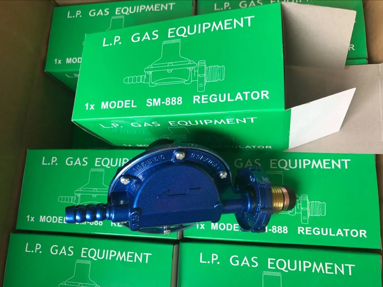 Whole aluminum material SM-888 low pressure gas regulator