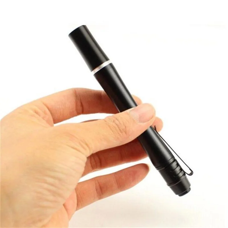 Small 395nm UV Pen Flashlight Pocket Blacklight Aluminum Body for ID Check Camping LED bulb 395nm Ultraviolet Light