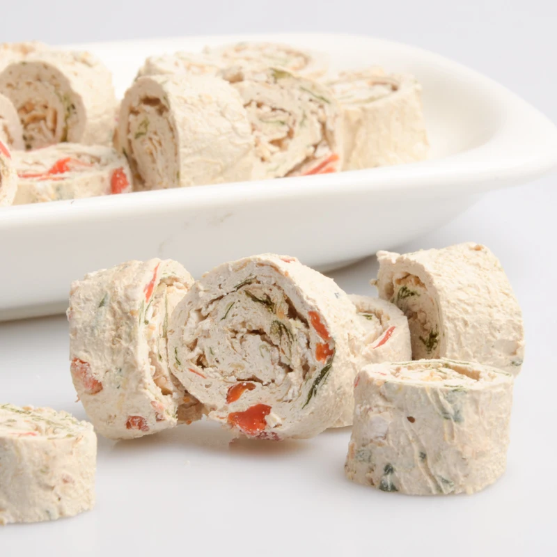 Новая Высококачественная треска кошачья закуска жирная шерсть оптовая цена ролл из трески и овощей