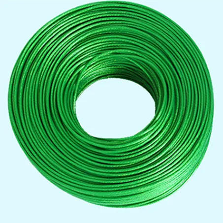 OEM nylon coated steel wire rope stainless steel wire rope with coating for fishing line