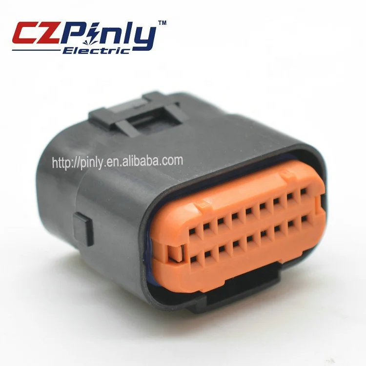 JAE 18 Pin way female waterproof custom electrical honda ecu auto connectors MX23A18SF1 MX23A18XF1
