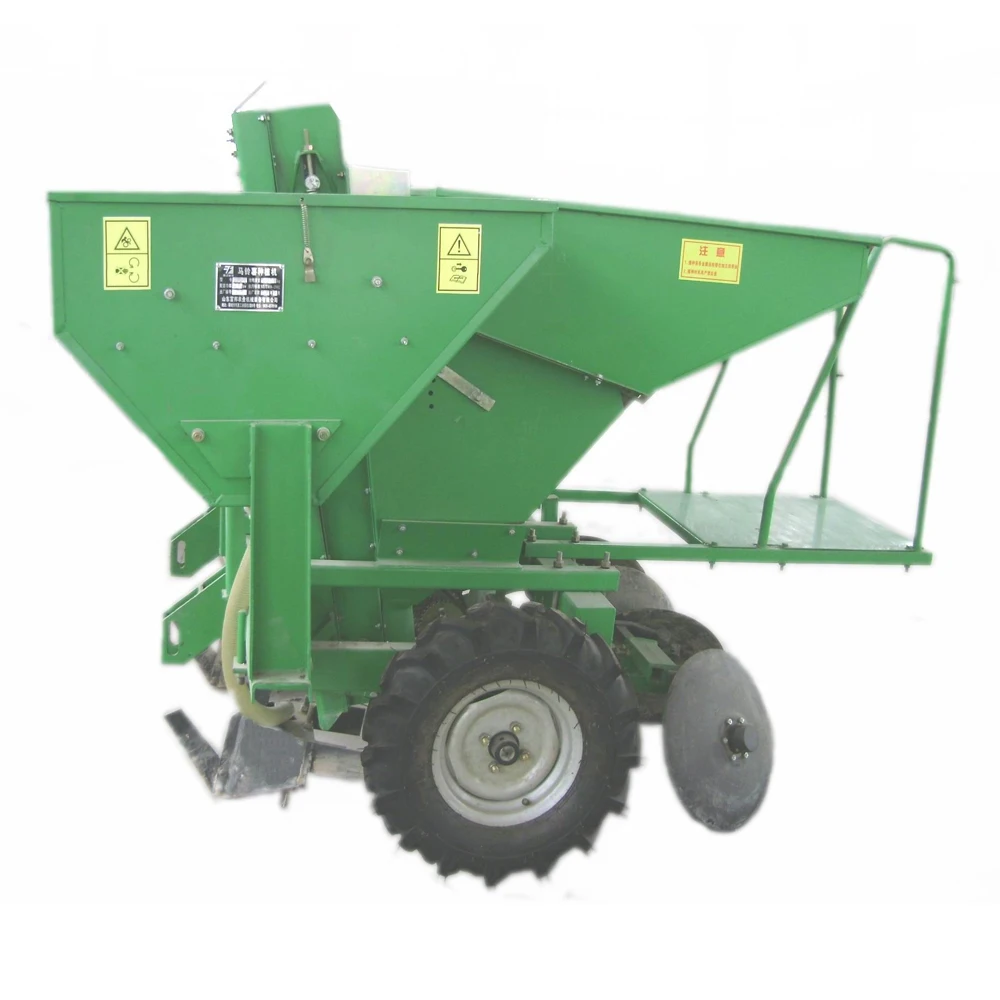 
diesel engine drive row potato planter Potato planting machine 
