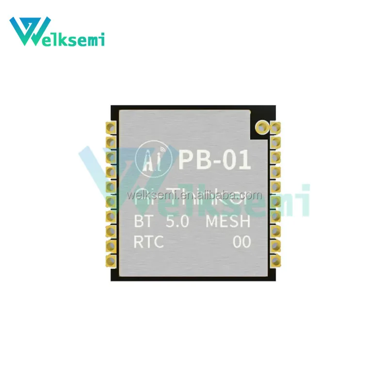 Welksemi BLE5.0 low power consumption Module PB-01 base on PHY6212 chip for mesh networking  rt home