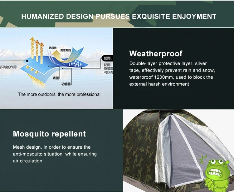 In Stock Custom High Quality Outdoor Glamping Dome Tent Geodesic Dome Camping Tents for Sale with Carry Bag