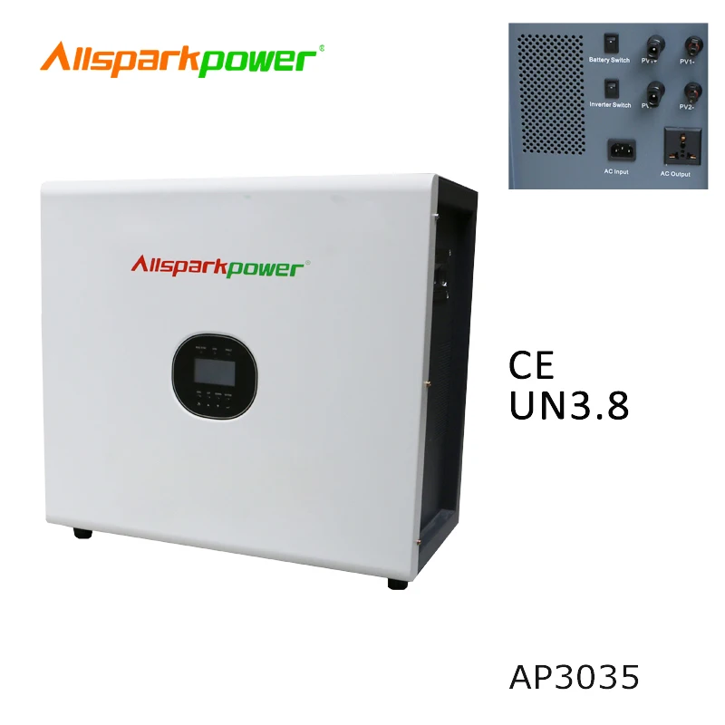 10 years Replace diesel generator  3kw 3.5KWh storage Solar Energy generator Storage All-in-one AC system