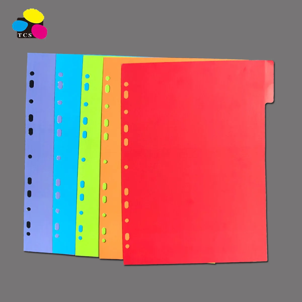 2017 Stationery A4 10 Tab Dividers 5 Color Assorted File Folders China