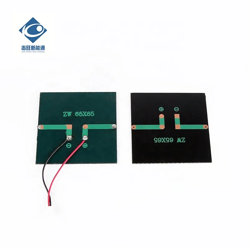 China Manufacturer 5V 0.58W Epoxy Resin Mini Solar Panel ZW-6565-5V High Efficiency Pcb Brand Solar Panel