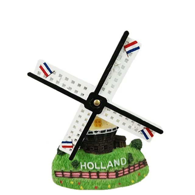 Country Souvenirs Tourist Fridge Magnet Custom HOLLAND 3D Polyresin Fridge Magnets for Home Decor