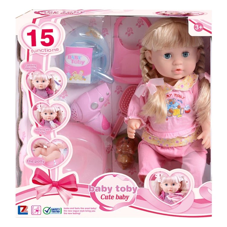 Manufacturers Supply 2021 New bown baby toys With 17 inch Doll Girl Gift Set