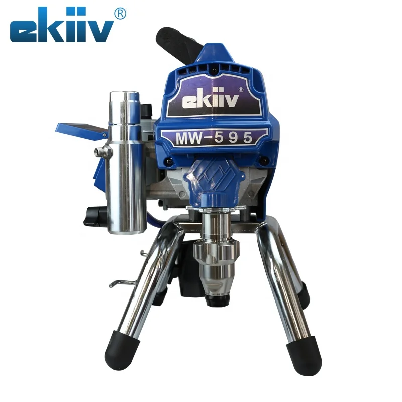 EKIIV M595 2600 Вт масляные покрытия для зданий 3 литра в минуту распылительная машина высокого давления безвоздушная