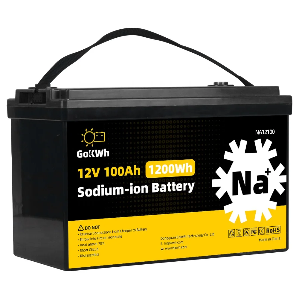 2024 GoKWh Hot Selling Sodium ion Battery 12V 100Ah 200Ah Akku for RV Boat Trolling Golf Cart