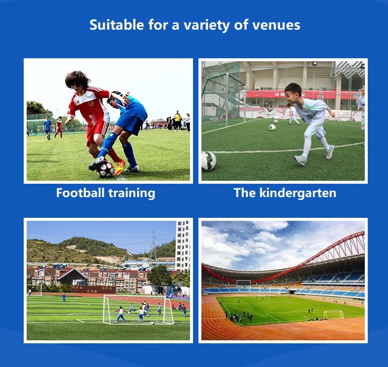 Hot football sport professional outdoor polyester football net knot mesh