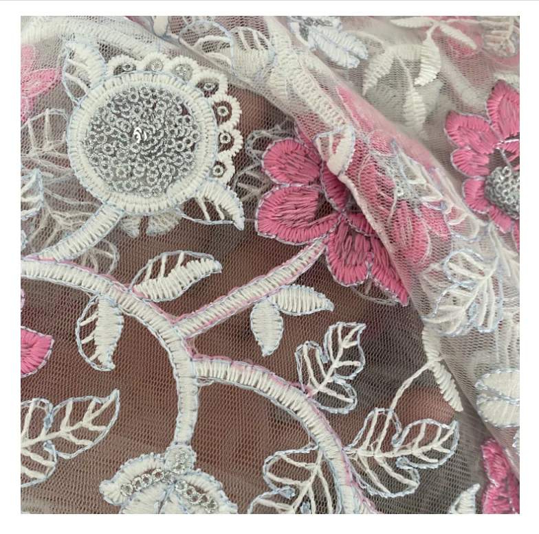 luxury  embroidery wedding dress flocked elegant  fabric shoes chenille  sofa  cotton polyester printed spandex organza satin