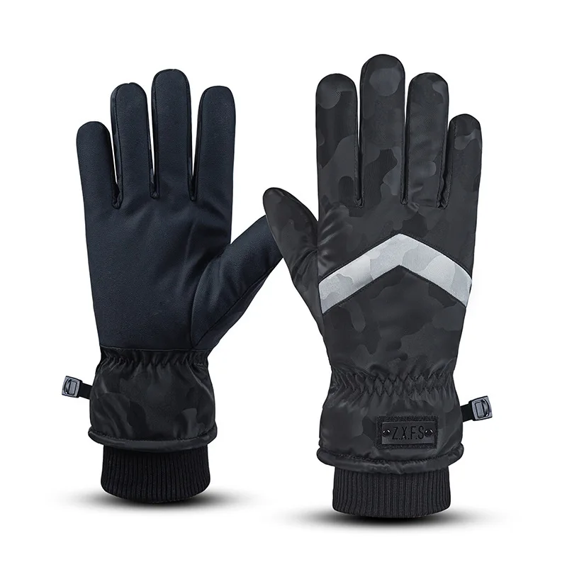 Unisex Touchscreen Winter Thermal Warm Cycling Bicycle Bike Skiing Outdoor Camping Hiking Motorcycle Gloves