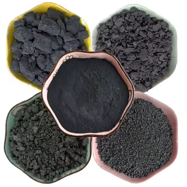 Industrial Graphite Electrode Block Pattern Carbon-Based Refractory Powder Silicon Carbide Granules High Performance Graphite