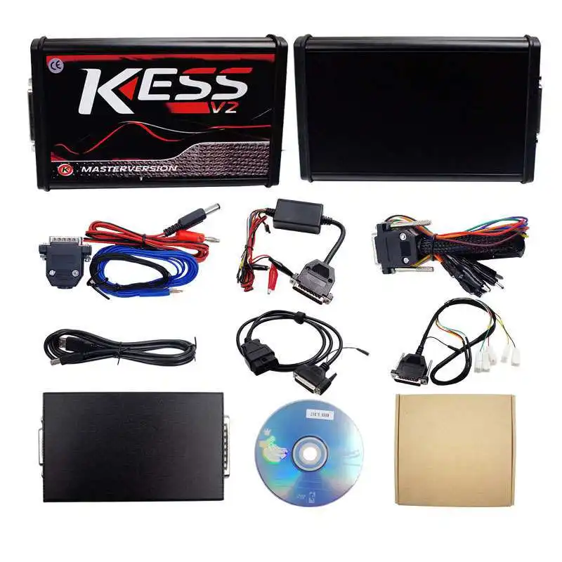 Инструмент для программирования Kess V2 5 017 OBD2 ECU V5.017 KTAG Kit автомобилей грузовиков тракторов программирующие