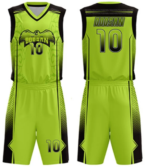 Manufacturer Fully Sublimation Basketball Uniforms Custom