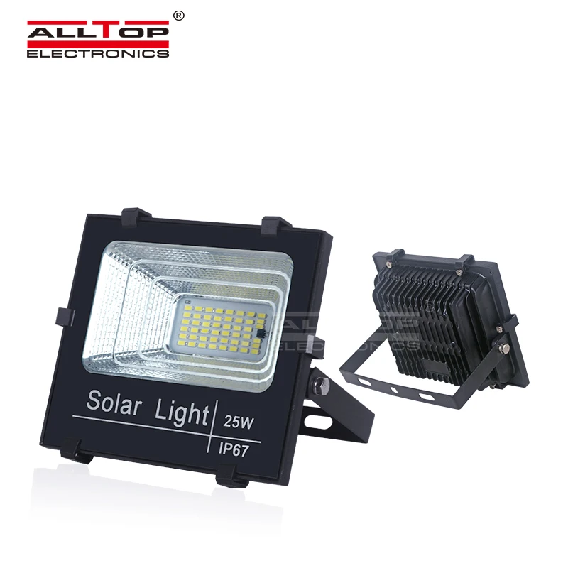  Alltop High Quality Outdoor Remote Control 25w 40w 60w 100w 200w 300w Solar Led Flood
