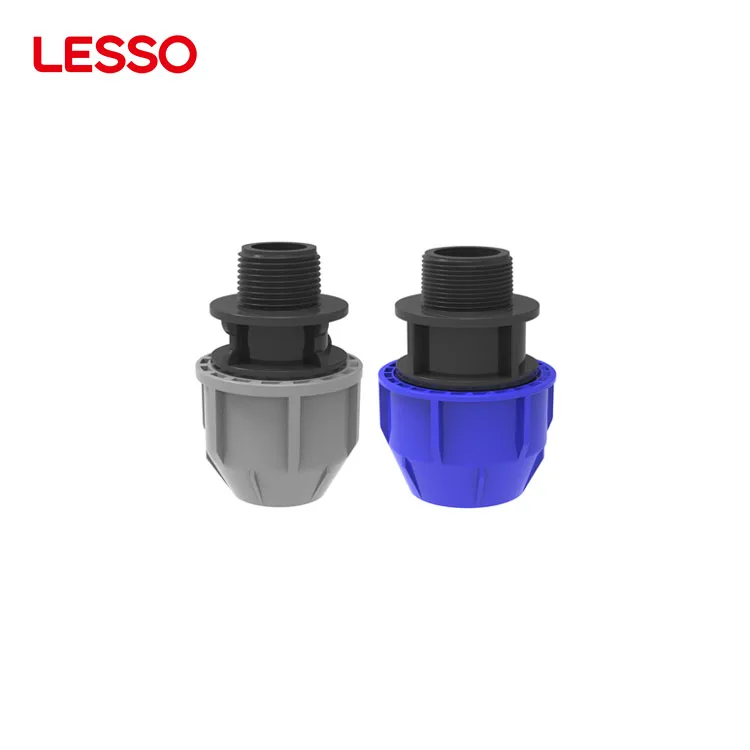 LESSO custom size irrigation of gardening or farming systems reducing socket hose pp compression type fittings for pipe