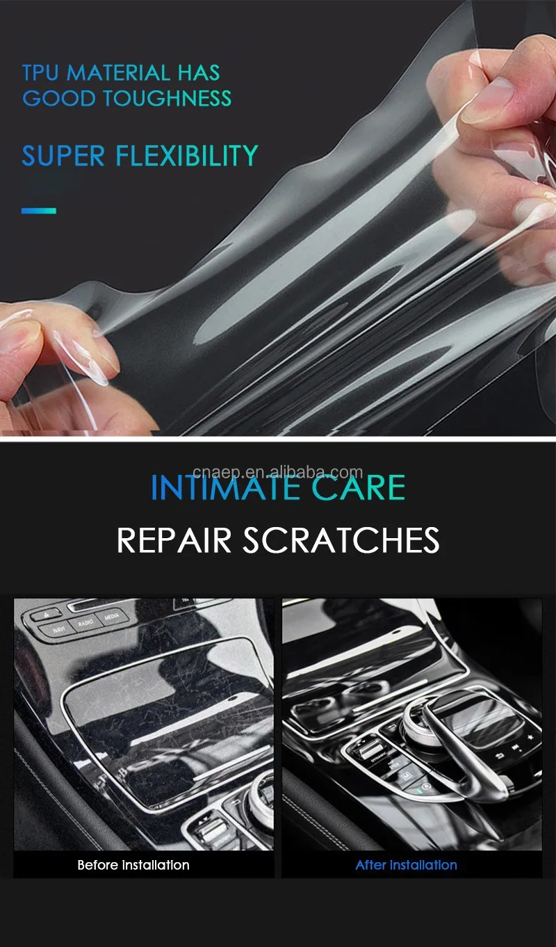 AEP Car Accessories Interior Decor protective film TPU Precut ppf transparent protector sticker for 2019-2023 Volkswagen Passat