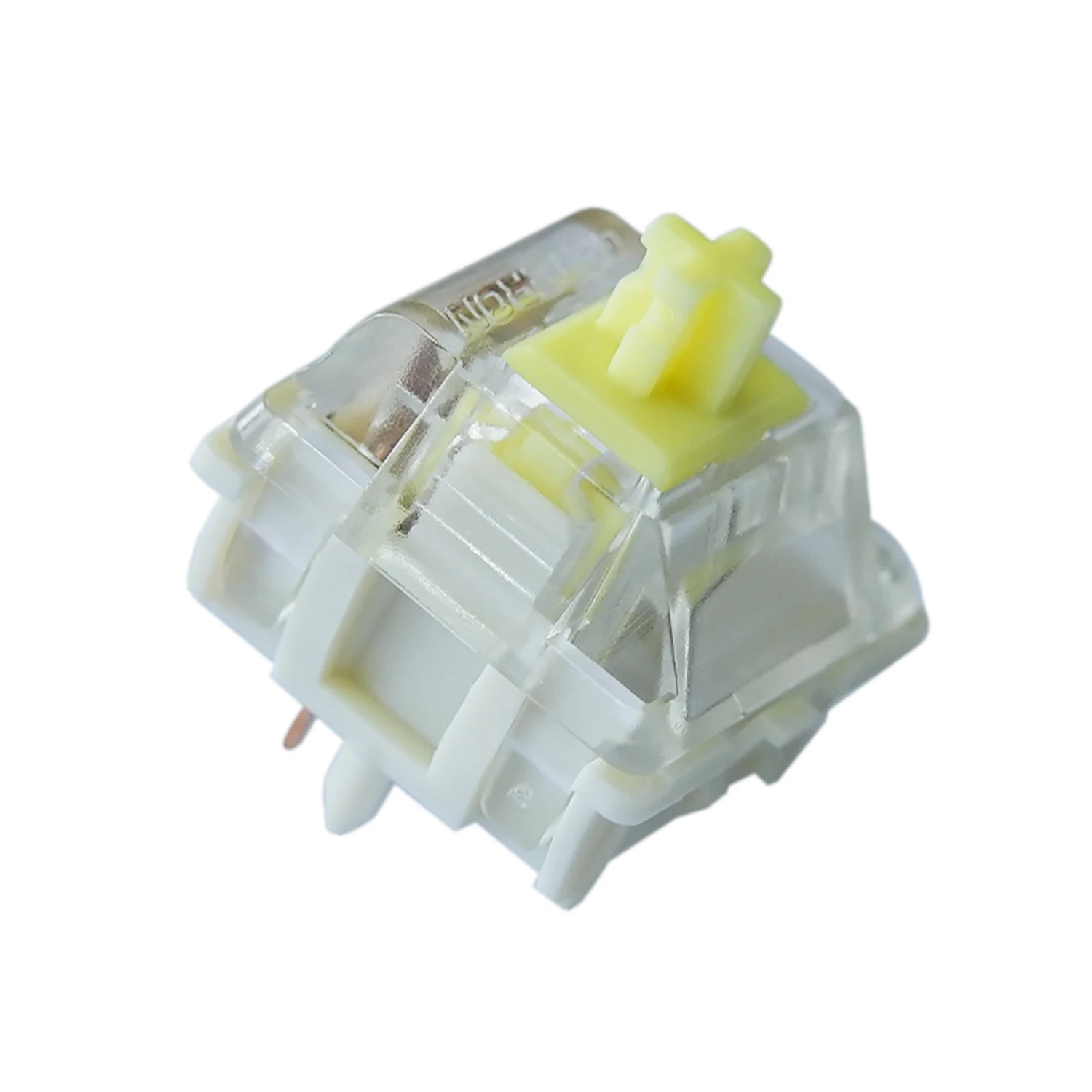 Gateron Jupiter Switch Banana 5 pin Prelubed Tactile 59gf double stage spring RGB DIY hot swap gaming mechanical keyboard switch