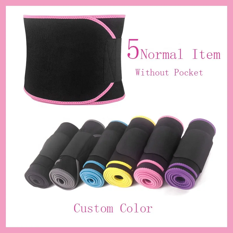 High Quality Custom Logo Women Men Corset Stomach Fitness Brace Sweet Slim Sweat Waist Trimmer Support Trainer Belt