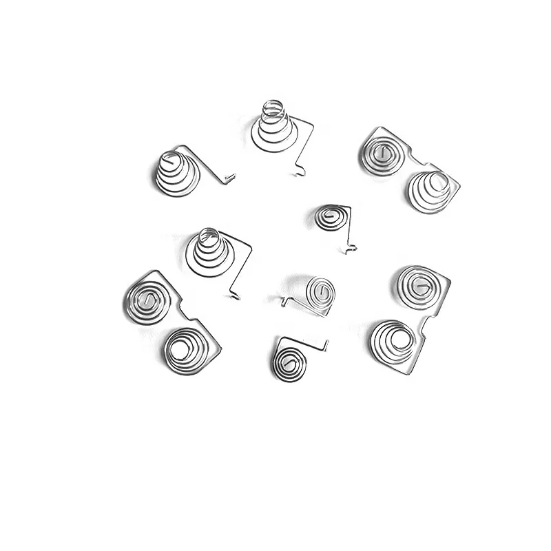 Factory Supply Oem Odm Aaa Battery Springs Metal Double Tower Type Battery Spring