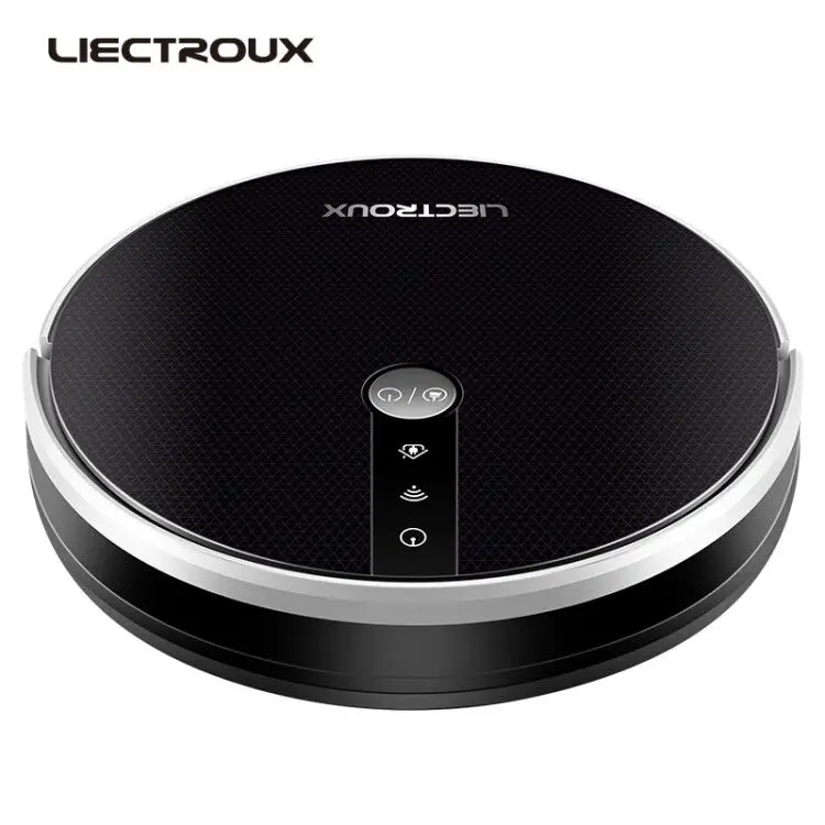 Long Time Vacuuming and Cleaning Mop Robot Vacuum LIECTROUX C30B Wifi Controlled Electric Control Water Tank