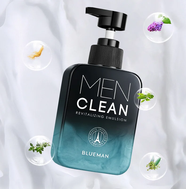 OEM Oil Control Mite Remover Facial Cleanser for Men, 200g Acne Cleansing Exfoliating Amino Acid Facial Cleanser