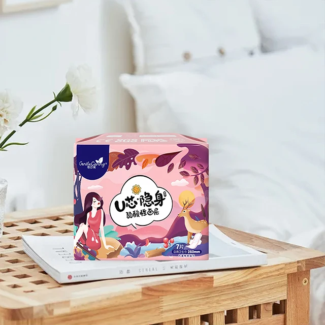 China Supplier Wholesale Customized Brand Manufacture High Quality Dry Surface Ultra-Thin Sanitary Napkin