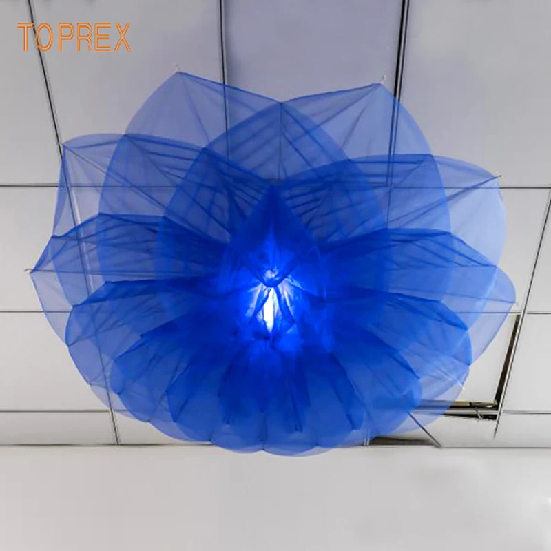 New That Bloom Like Flowers Led Open And Close Lighting Automatically Mechanical Giant Kinetic Lifting Flower For Shopping Mall