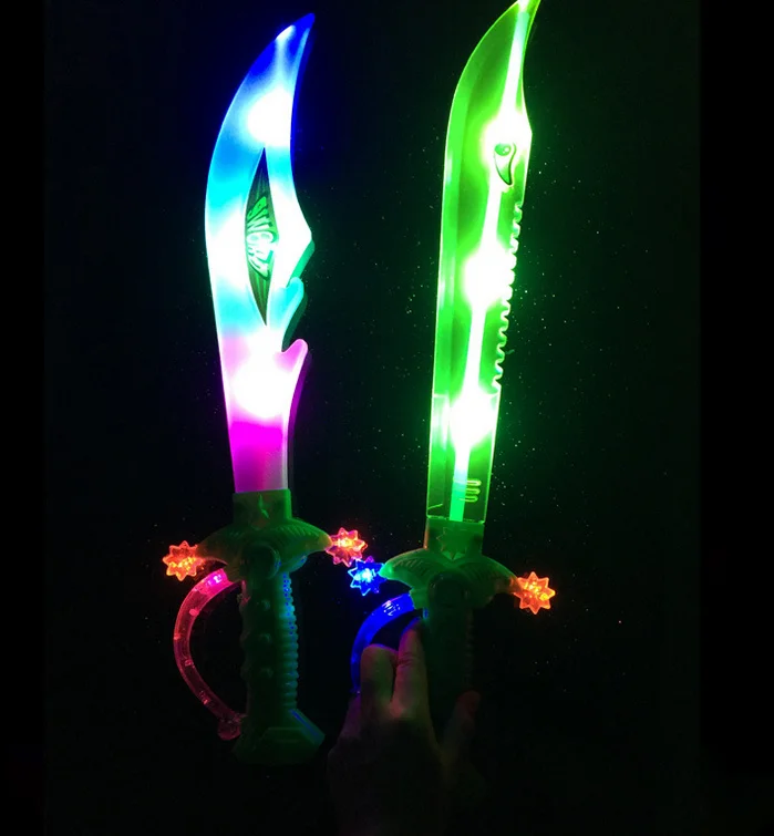 New design LED Sword Knife Flash Colorful Gravity Induction For Children Toys Gift